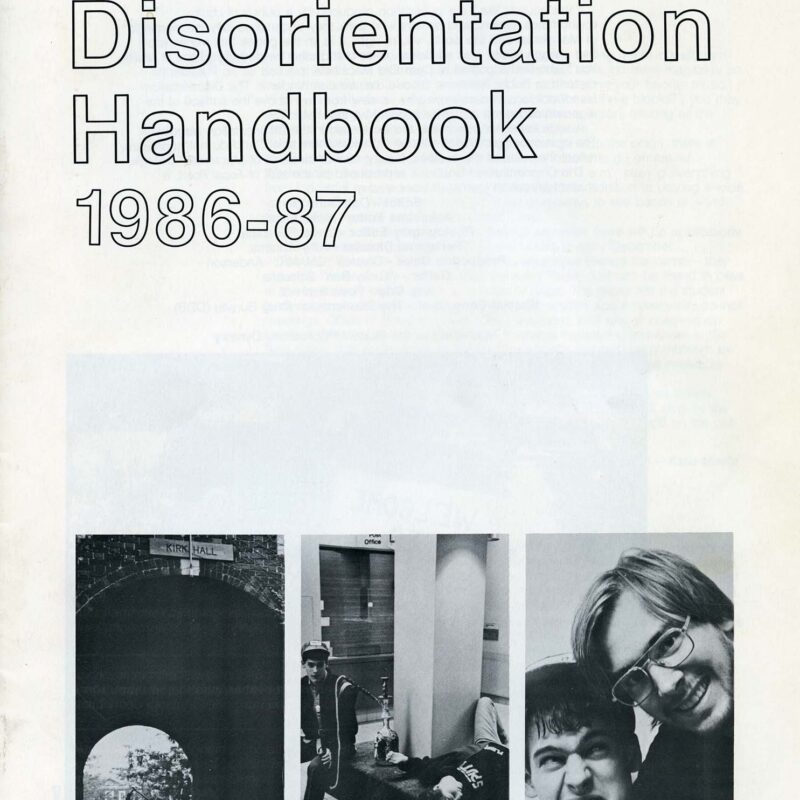 Focal Point Disorientation Handbook 1986-87 cover